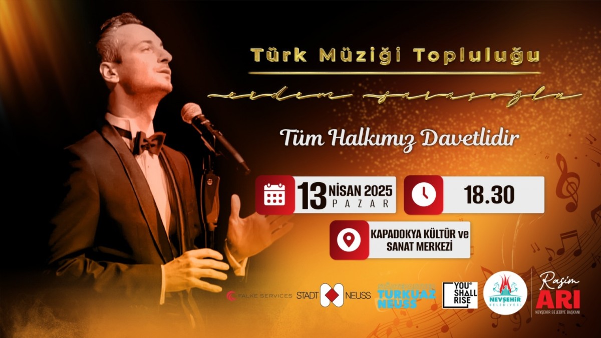 Nevşehir’de Neuss Türk Müziği Topluluğu’ndan Konser