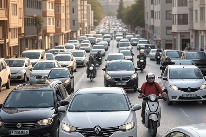 210 Bin Yeni Taşıt Trafiğe Çıktı
