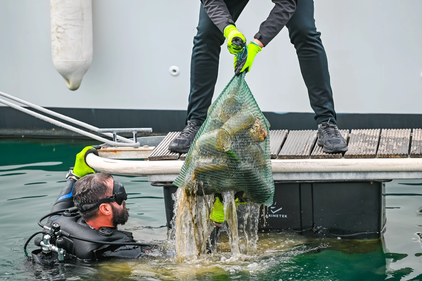 5 Ton Deniz Çöpü Toplandı, Yeşil Yatırım Arttı
