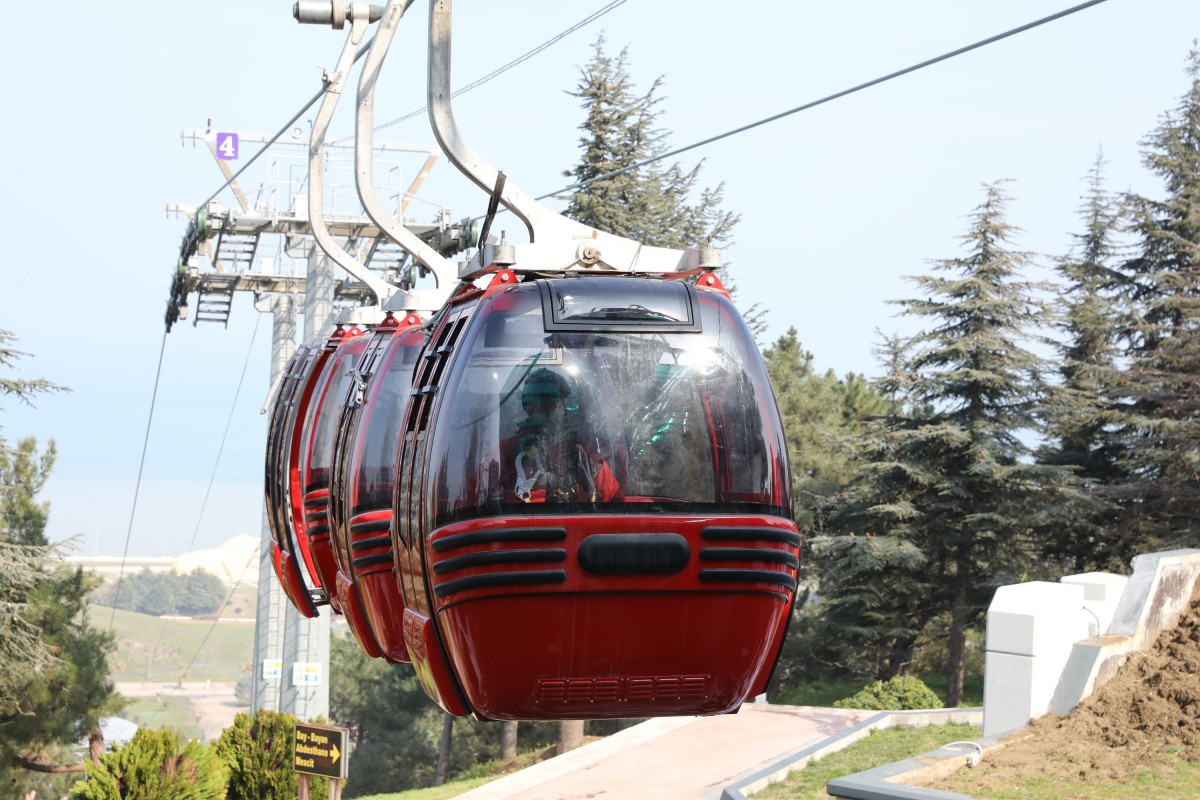 Amisos Teleferik Hattı yeniden hizmet vermeye başlıyor