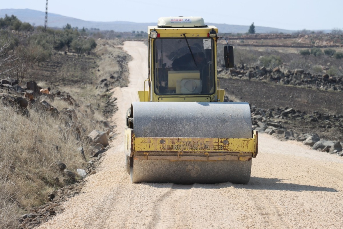Suruç’a Ulaşımı Kısaltan Yol Daha Konforlu Hale Getiriliyor