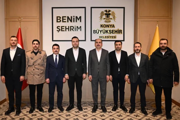 AK Gençlik, Konya'da Başkan Altay’ı Ziyaret Etti