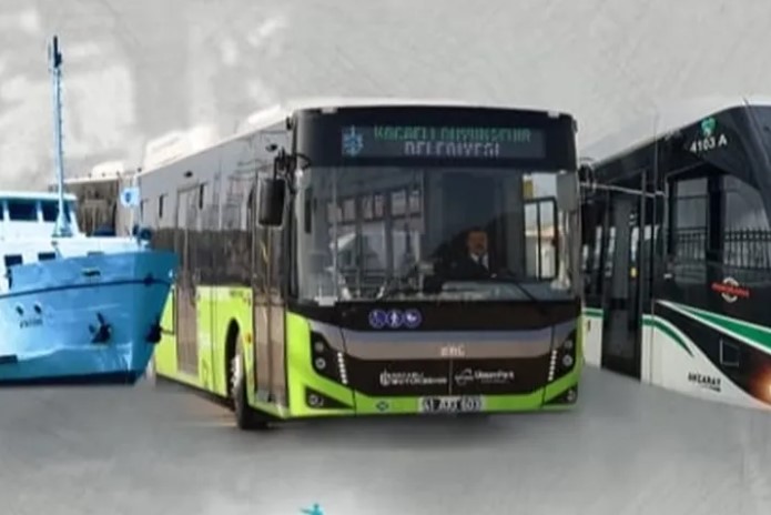 Kocaeli'de bayramda toplu ulaşım ücretsiz








