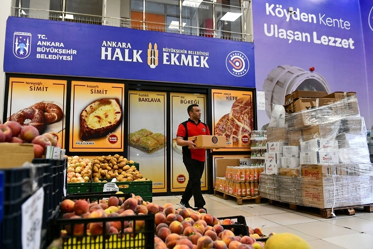 Ankara Halk Ekmek'te Ücretsiz Gel-Al Servisi
