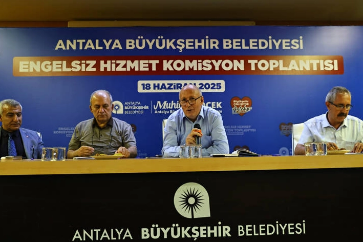 Antalya'da Engelsiz Şehir İçin Komisyon Toplandı
