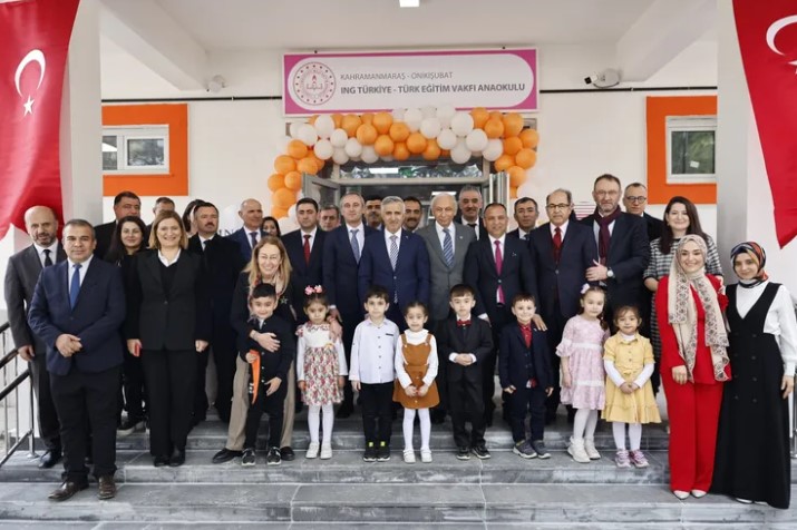 Kahramanmaraş’ta Eşit Gelecek İçin 4 Derslikli Anaokulu Açıldı








