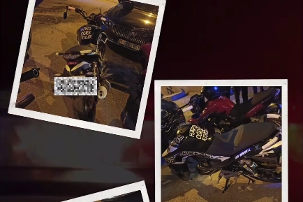Bilecik'te Rahatsız Edici Motosikletçilere Ceza
