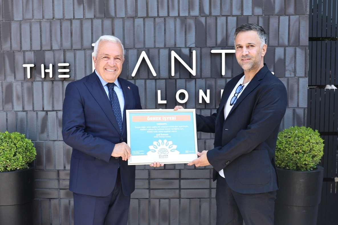 The Mantl, Nilüfer'de Örnek İşyeri Belgesi Aldı

