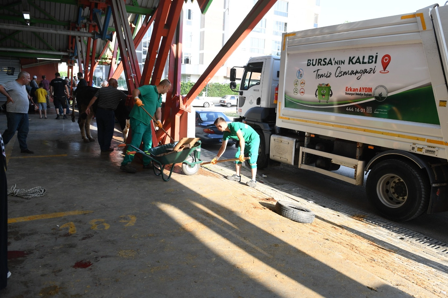 Osmangazi'de Hijyenik Kurban Kesim Alanları
