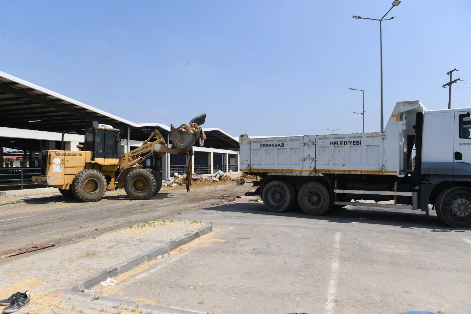 Osmangazi'de Kurban Pazarları Temizlendi
