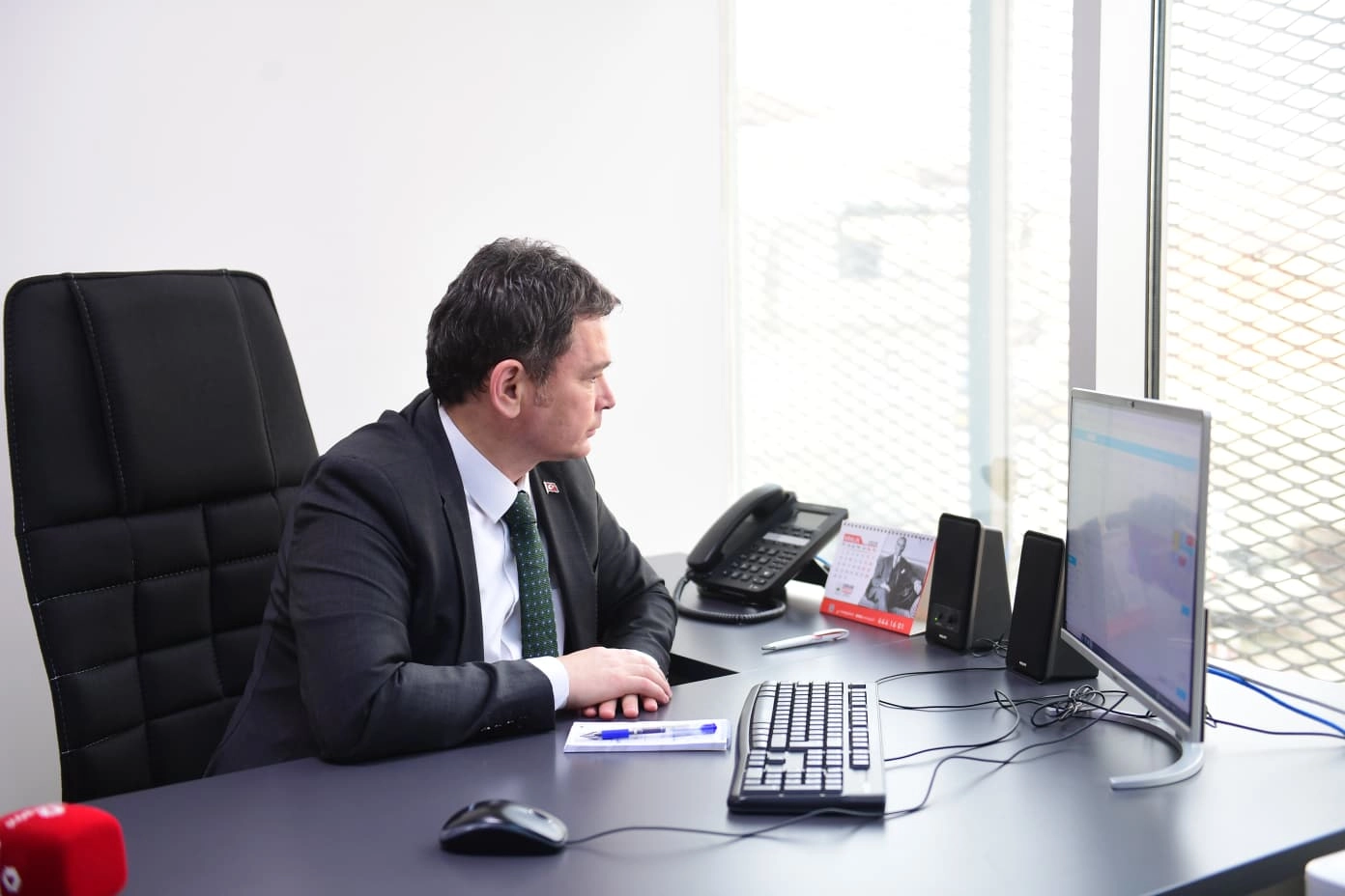 Bursa Osmangazi'de vatandaşın telefonlarını Başkan Aydın açtı