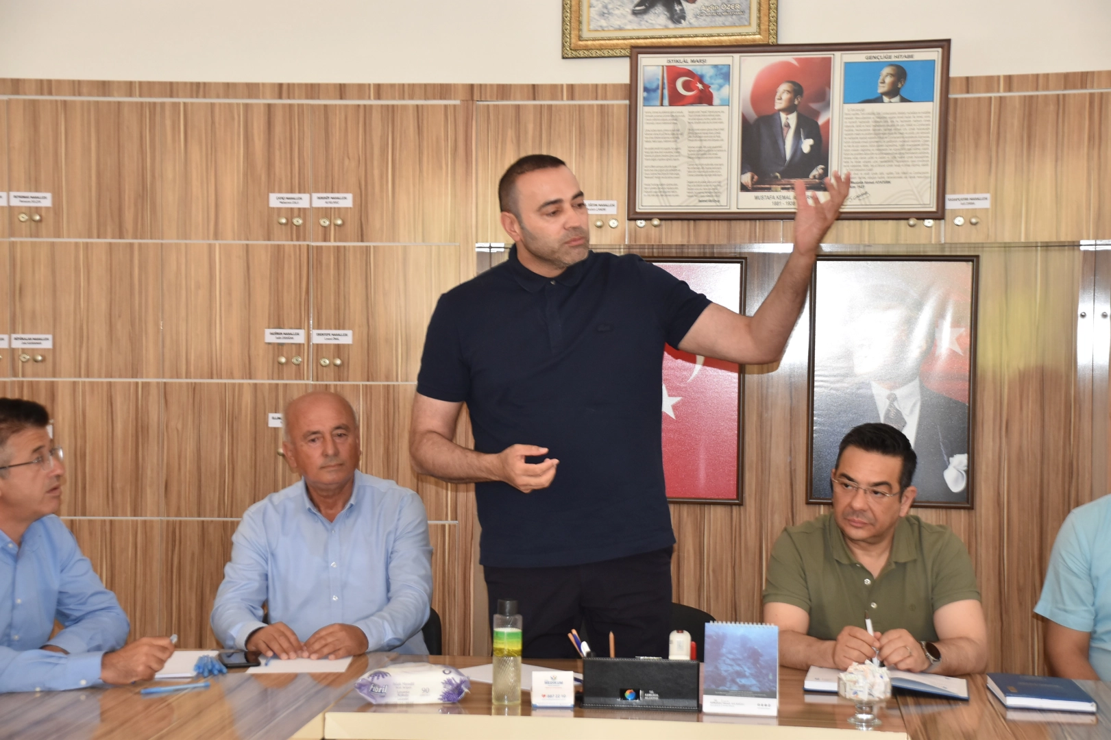 CHP'den Kumluca Muhtarlarıyla Buluşma
