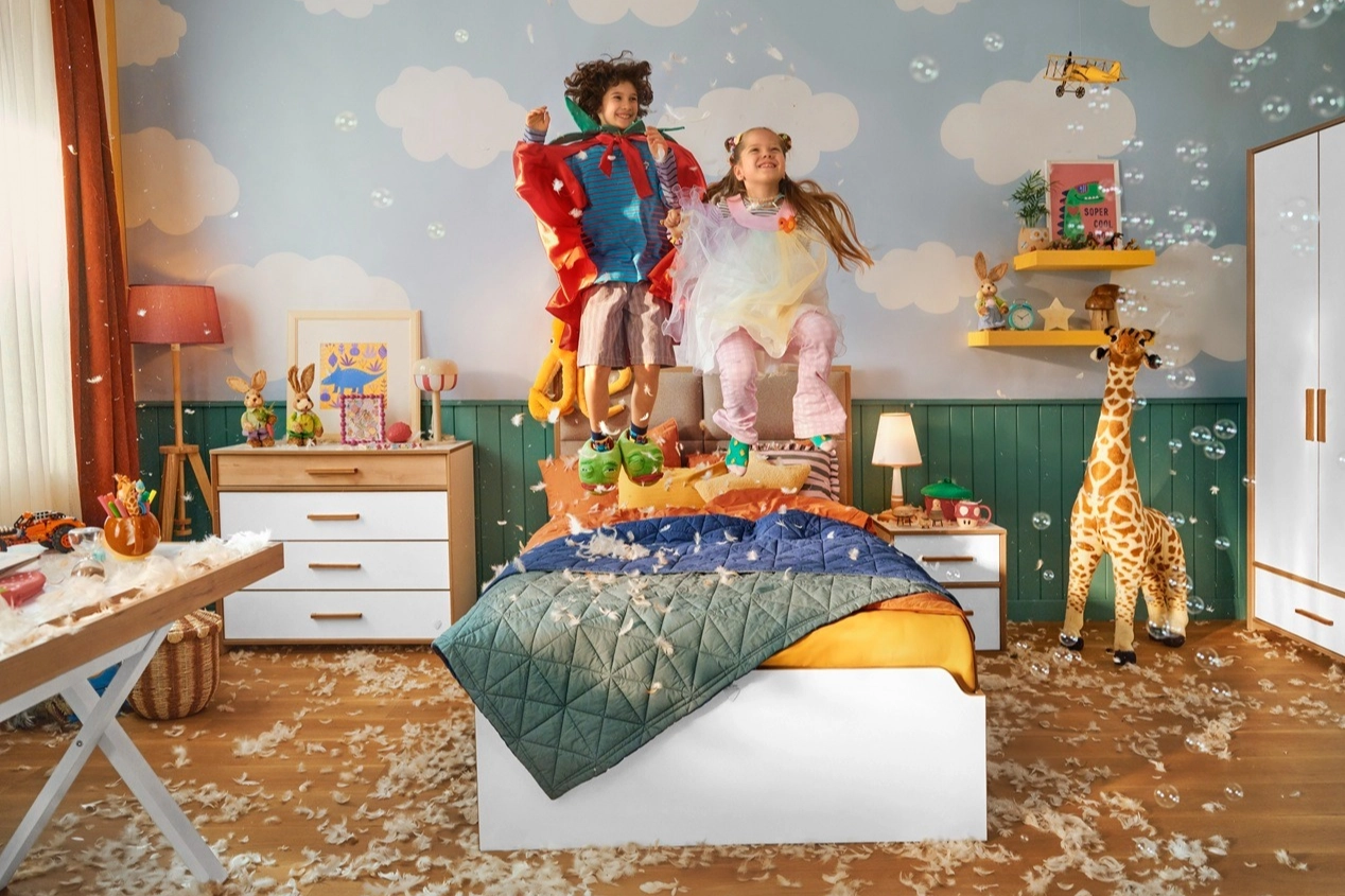 Çilek'ten Mutlu Çocuk Odaları Reklamı
