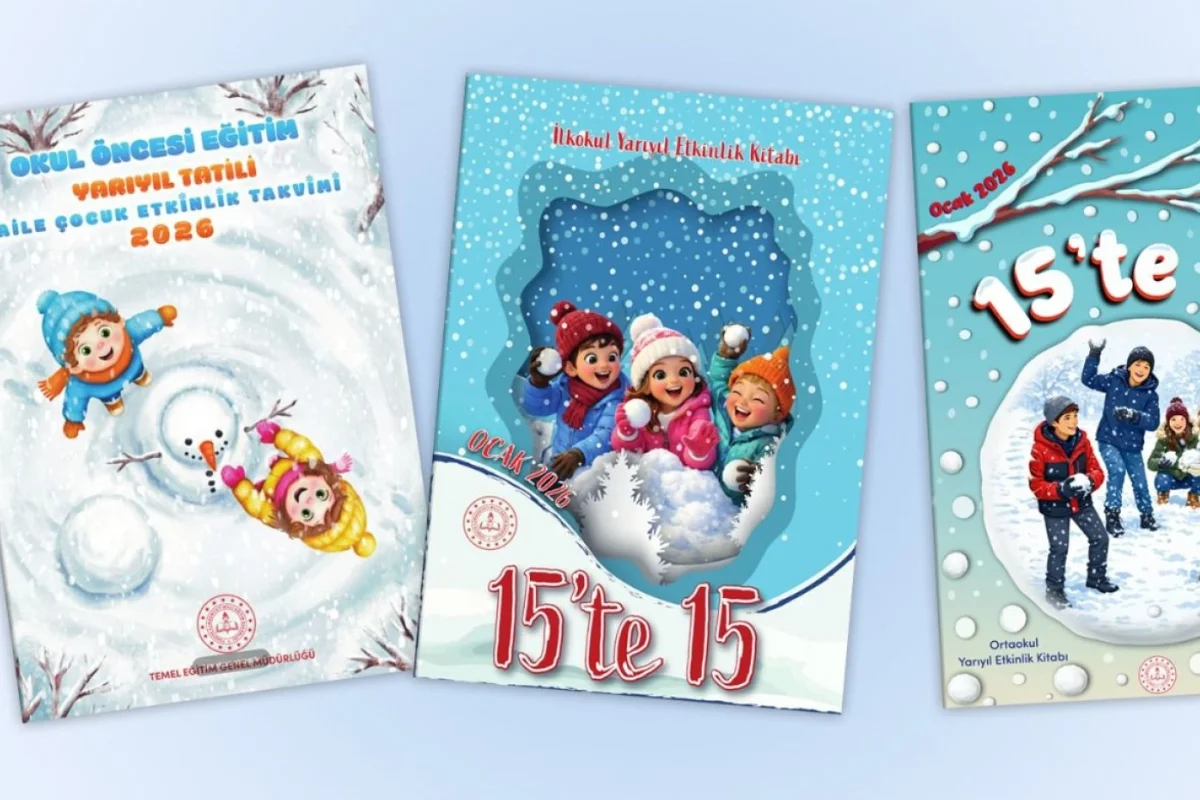 MEB Yarıyıl Tatili İçin Etkinlik Kitapları Hazırladı