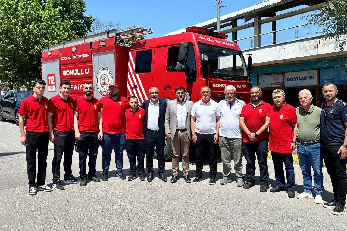 Maşukiye Gönüllü İtfaiyecilerine Teşekkür Ziyareti
