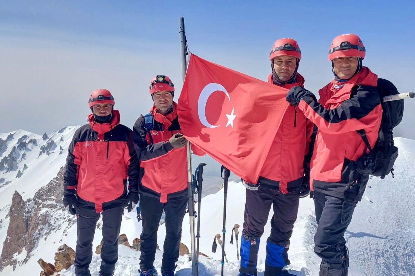 Erciyes Zirvesi'nde Jandarma'nın 186. Yılı

