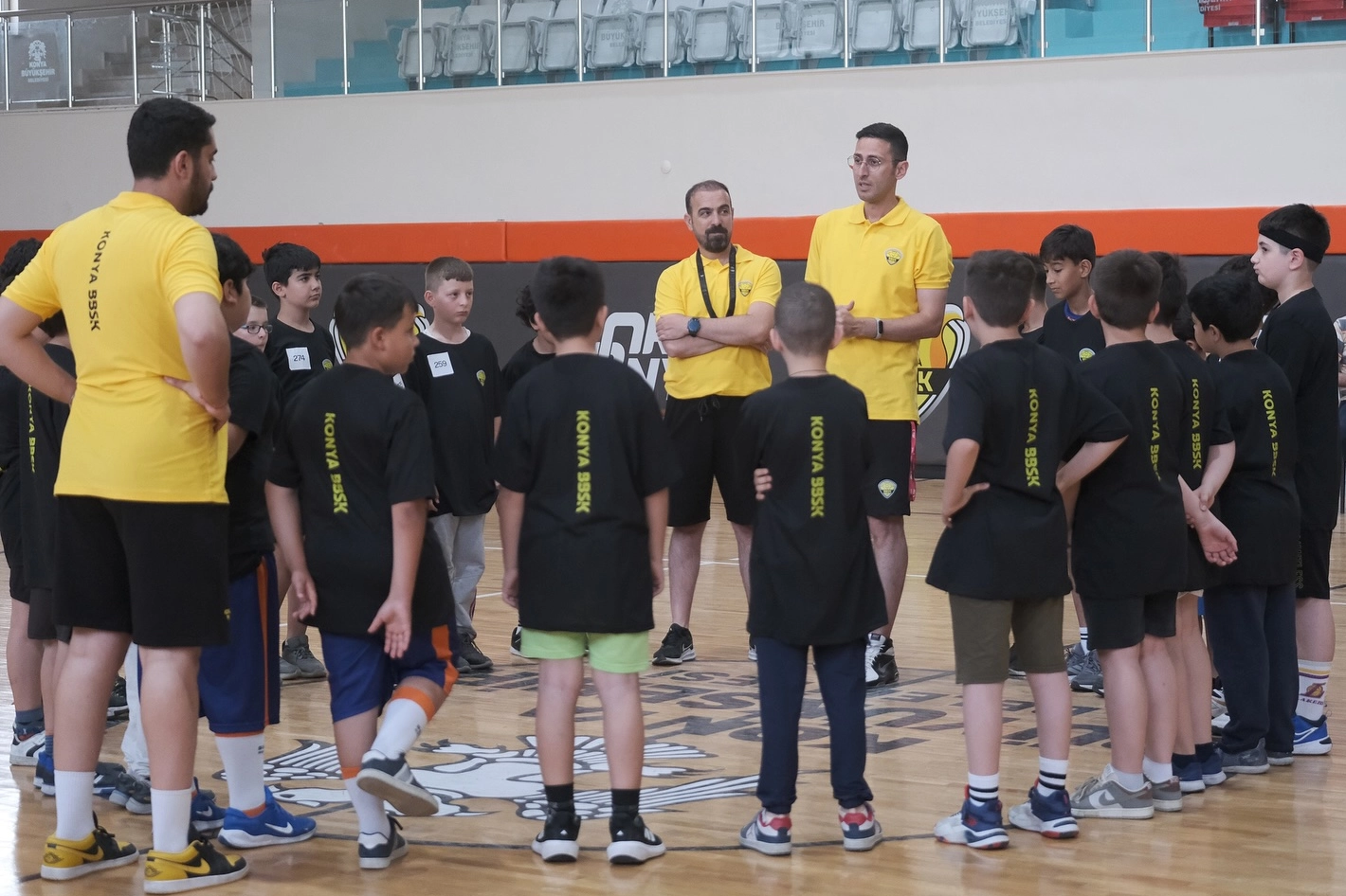 Konya'da Basketbol Altyapı Seçmelerine Yoğun İlgı
