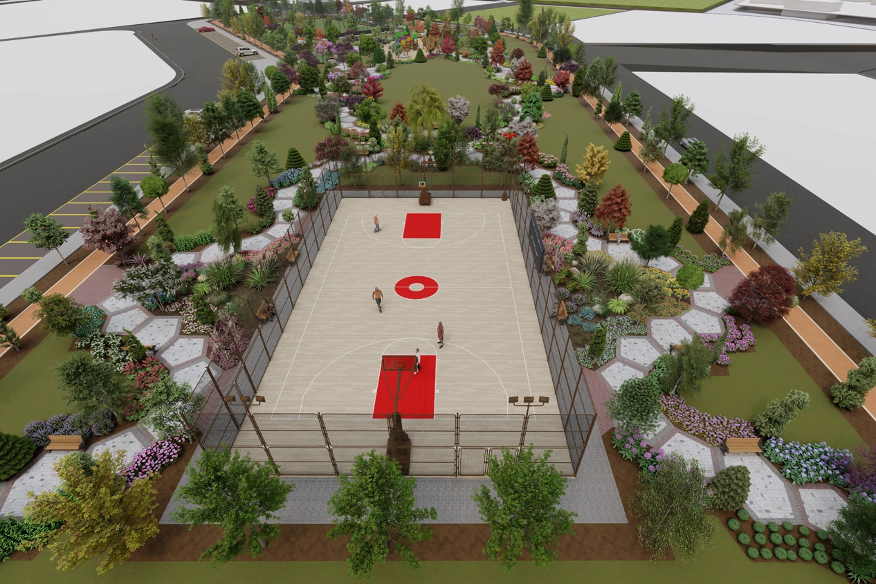 Konya'da şehrin yeşil dokusuna Selçuklu imzası