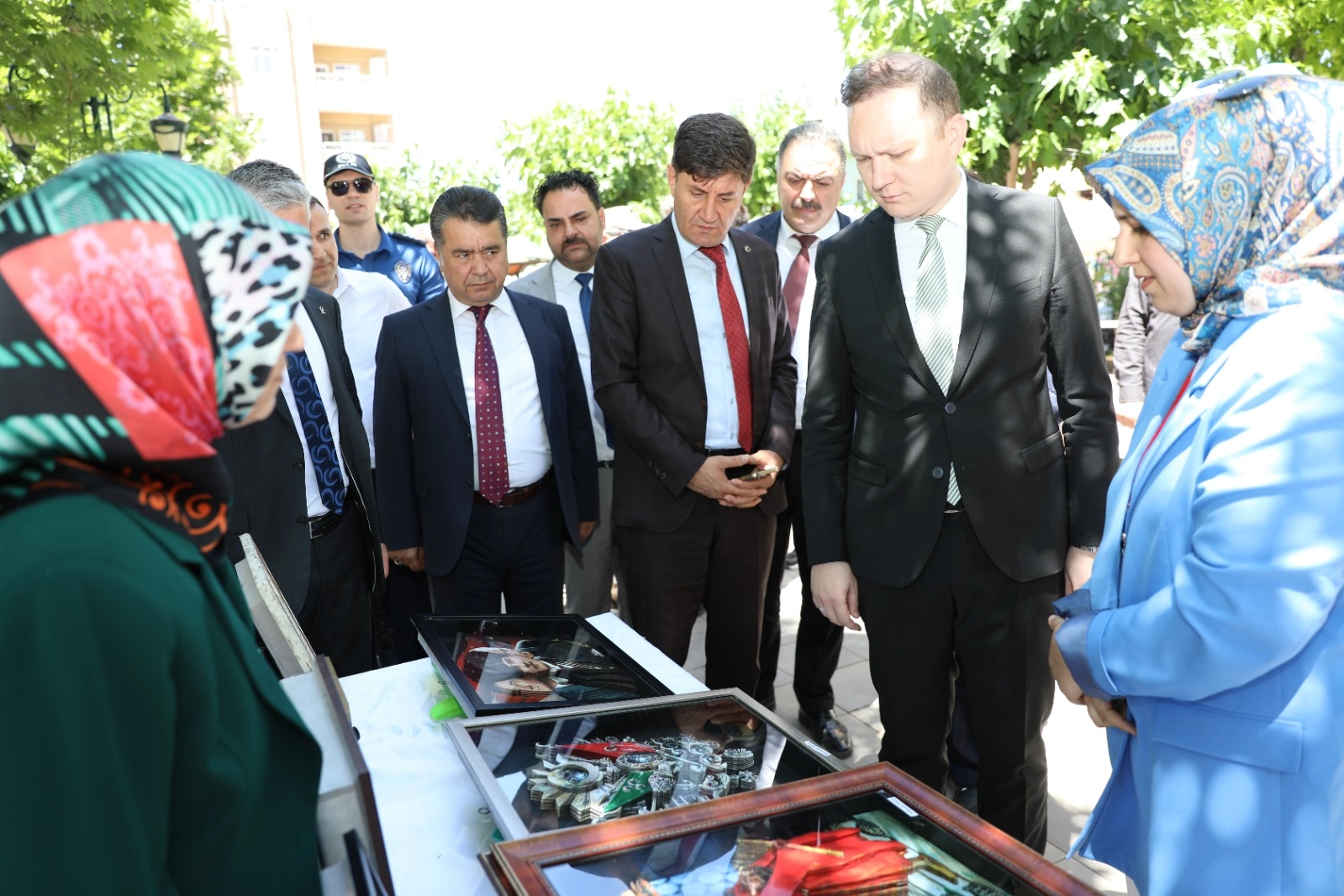 Yeşilli'de El Emeği Göz Nuru Sergisi
