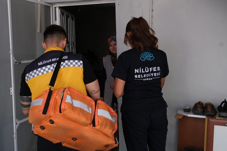 Nilüfer'den Evde Ücretsiz Sağlık Hizmeti
