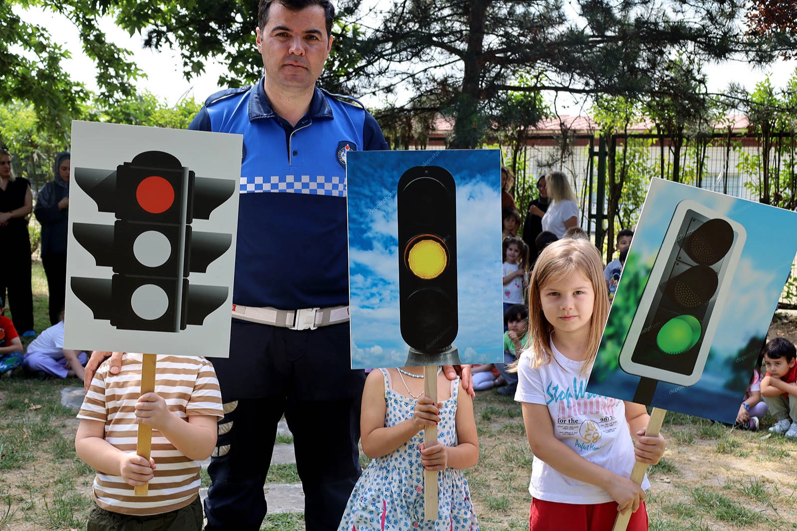 Sakarya'da Miniklere Trafik Eğitimi

