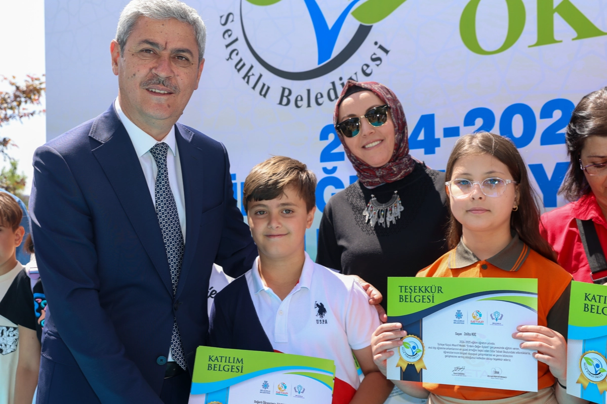 Sille Tabiat Okulu'nda 6 bin öğrenci mezun oldu
