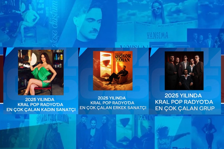 Kral Pop Radyo, 2025’in Hit Sanatçılarını Açıkladı