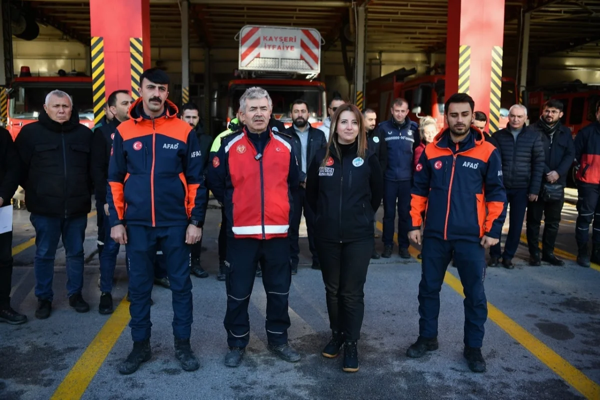 Kayseri İtfaiyesi’nden Yoğun Akreditasyon Eğitimi