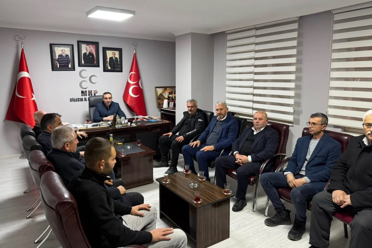 MHP Bilecik’te İlçe Başkanları Bir Araya Geldi