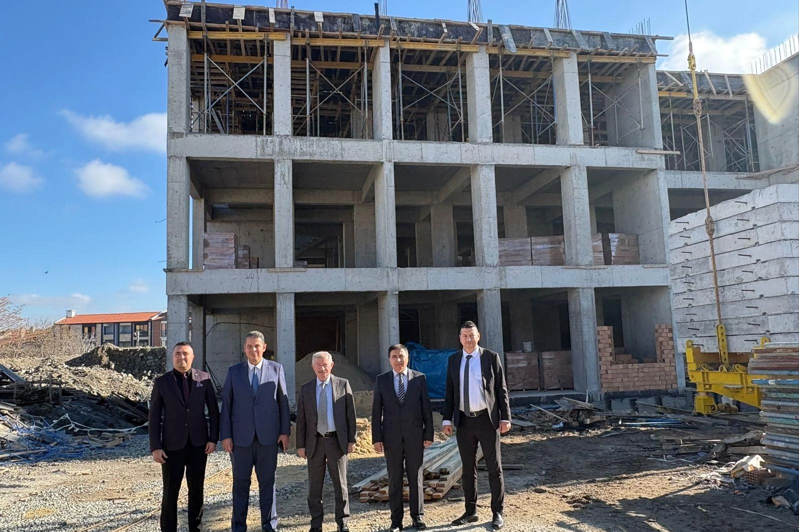 Edirne İl Sağlık'tan Keşan'daki yatırımlara yerinde inceleme