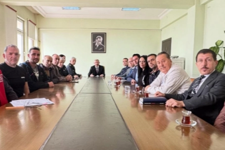 Edirne Keşan'da 'Spor Güvenlik Kurulu' toplandı