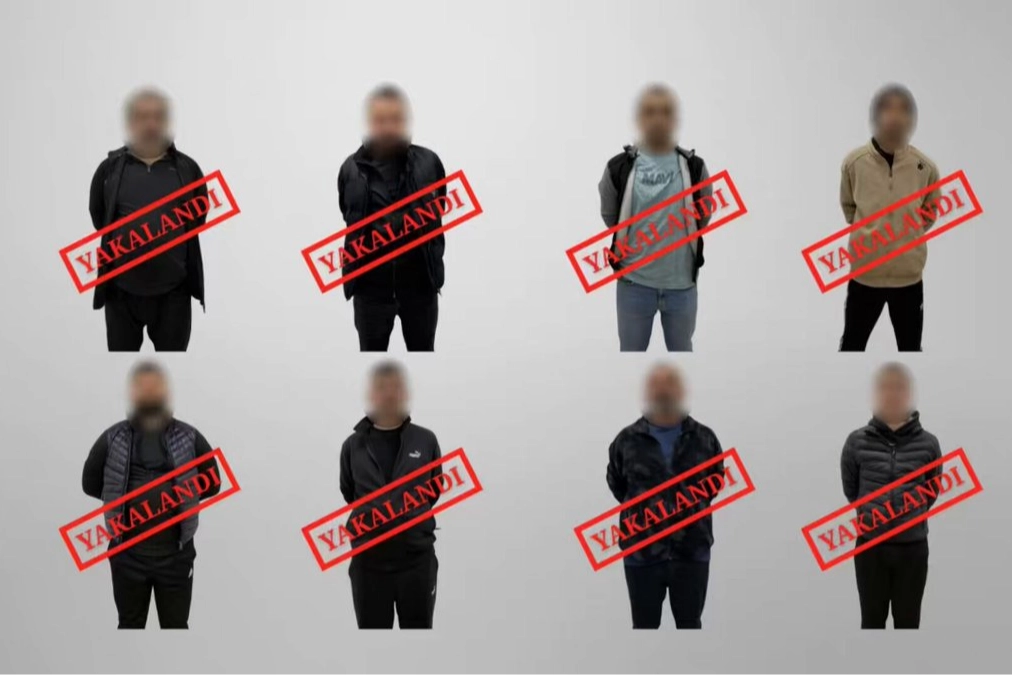 Gürcistan'da yakalanan 8 firari Türkiye'ye iade edildi