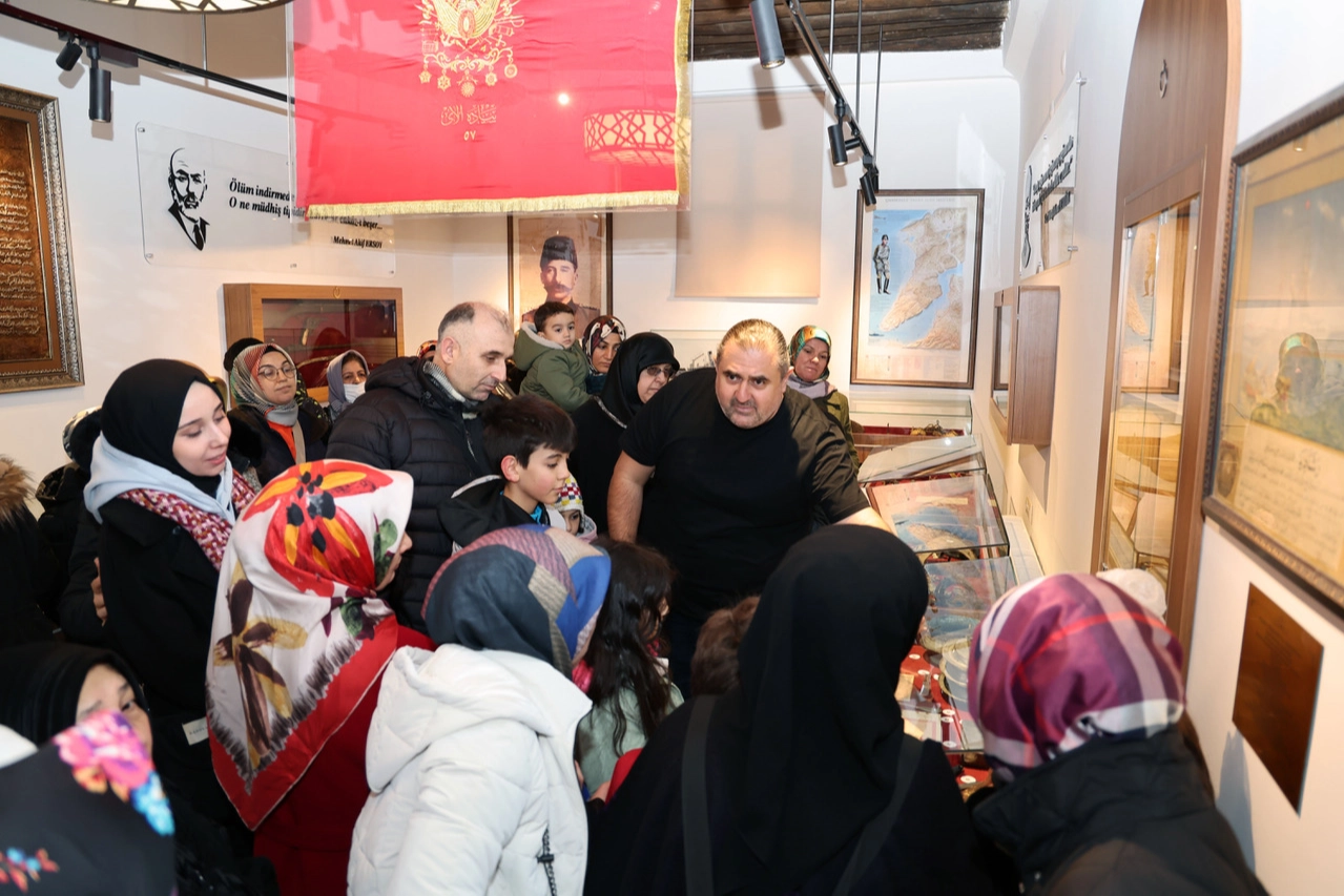 Kayseri Talas'ta Çanakkale Müzesi'ne ziyaretçi akını