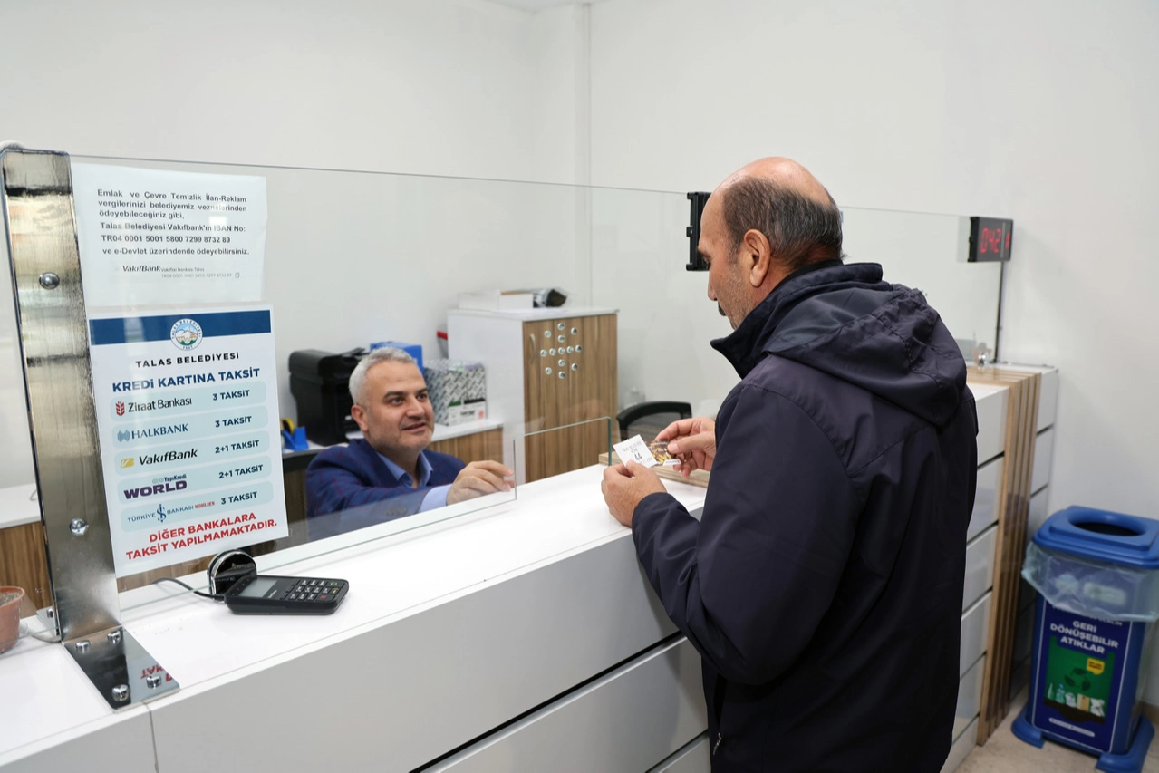 Kayseri Talas'ta hafta sonu vezneler açık