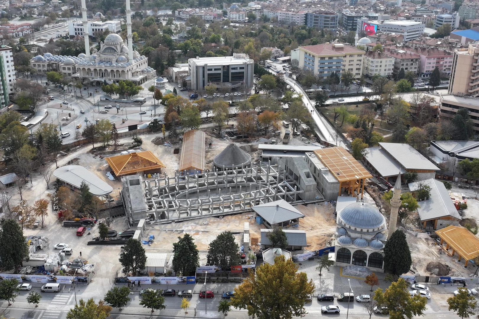 Konya'da 'Şehir Kütüphanesi' yükseliyor
