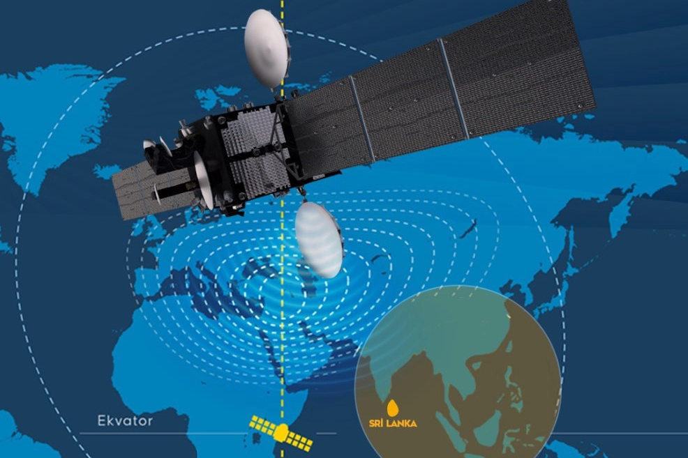 TÜRKSAT 6A'dan Sri Lanka’ya canlı yayın atağı... Sri Lanka kanalları TURKSAT 6A'ya emanet!